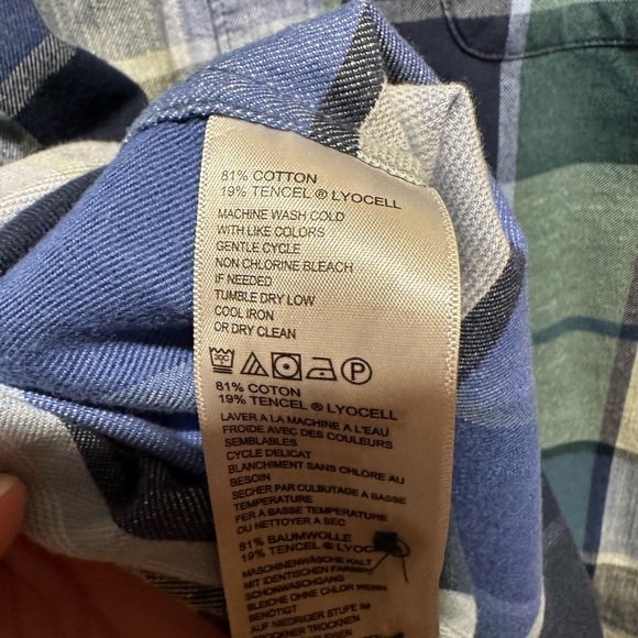 Tommy Bahama Plaid Button Down - Picture 6 of 6